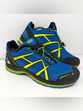 HAIX Men’s Eagle Adventure 2.0 GTX Gore-Tex Hiking Shoes Sz 11.5 Blue Trail GUC